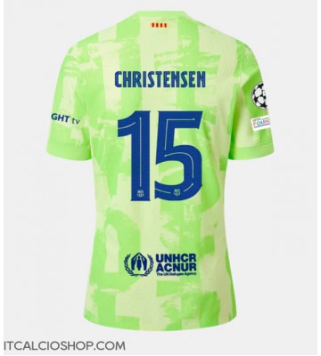 Barcelona Andreas Christensen #15 Terza Maglia 2024-25 Manica Corta